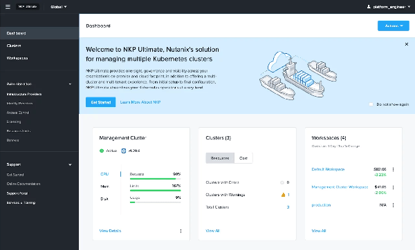 Nutanix Kubernetes Platform